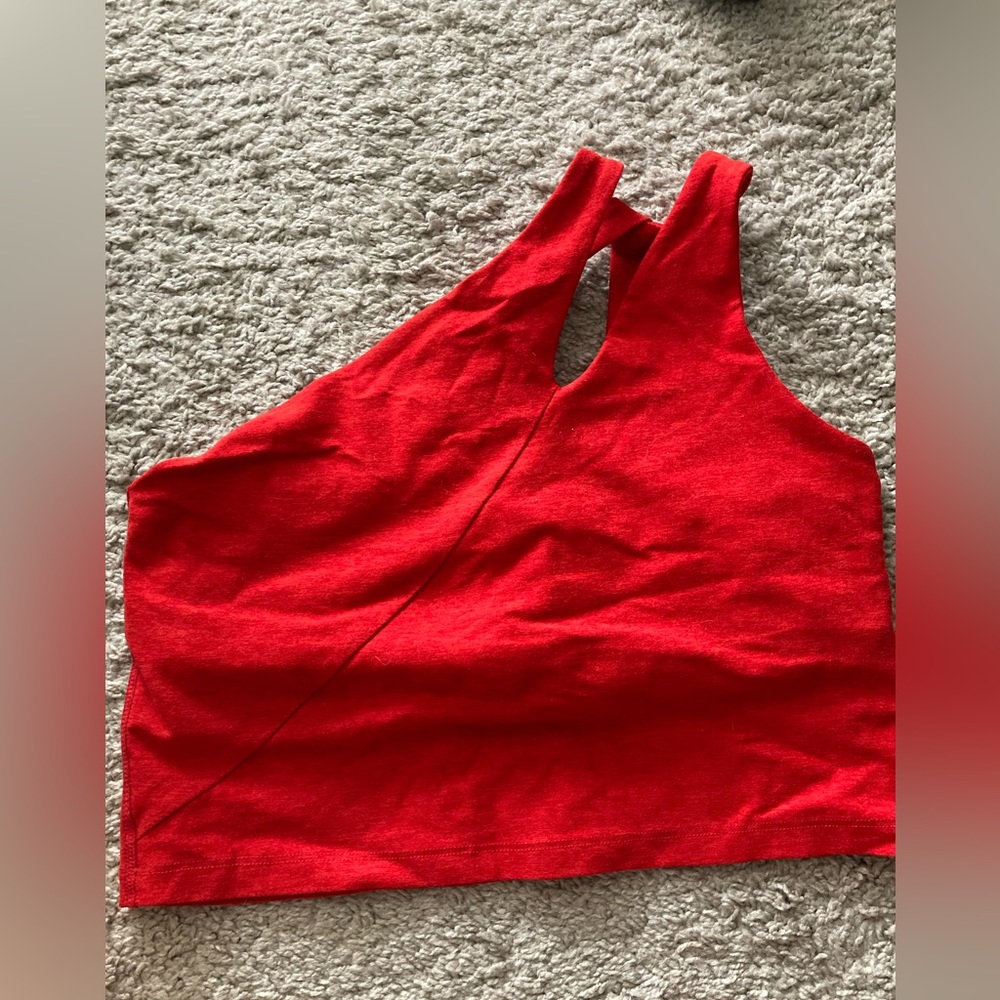 Beyond Yoga Cropped Tank (One Shoulder)